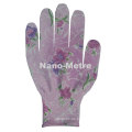 NMSAFETY schöne Polyester Großhandel Garten Training Handschuhe